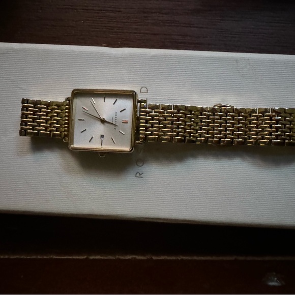 Womens Rosefield watch in gold - Picture 1 of 4